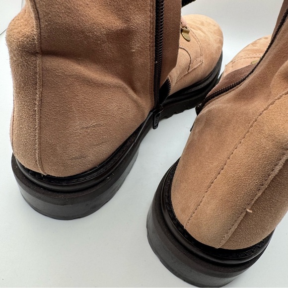 Anthropologie Shane Lace-Up Combat Boots Size 10 - Picture 15 of 16